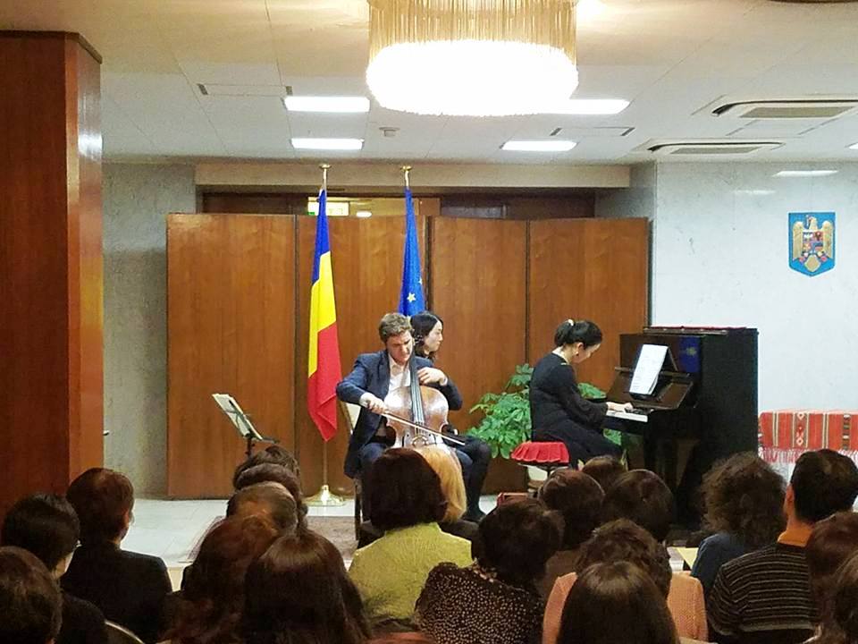 February 27 2017 The charity concert at Romania Embassy
